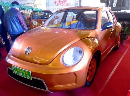 Trung Quốc trắng trợn nhái xe Volkswagen Beetle